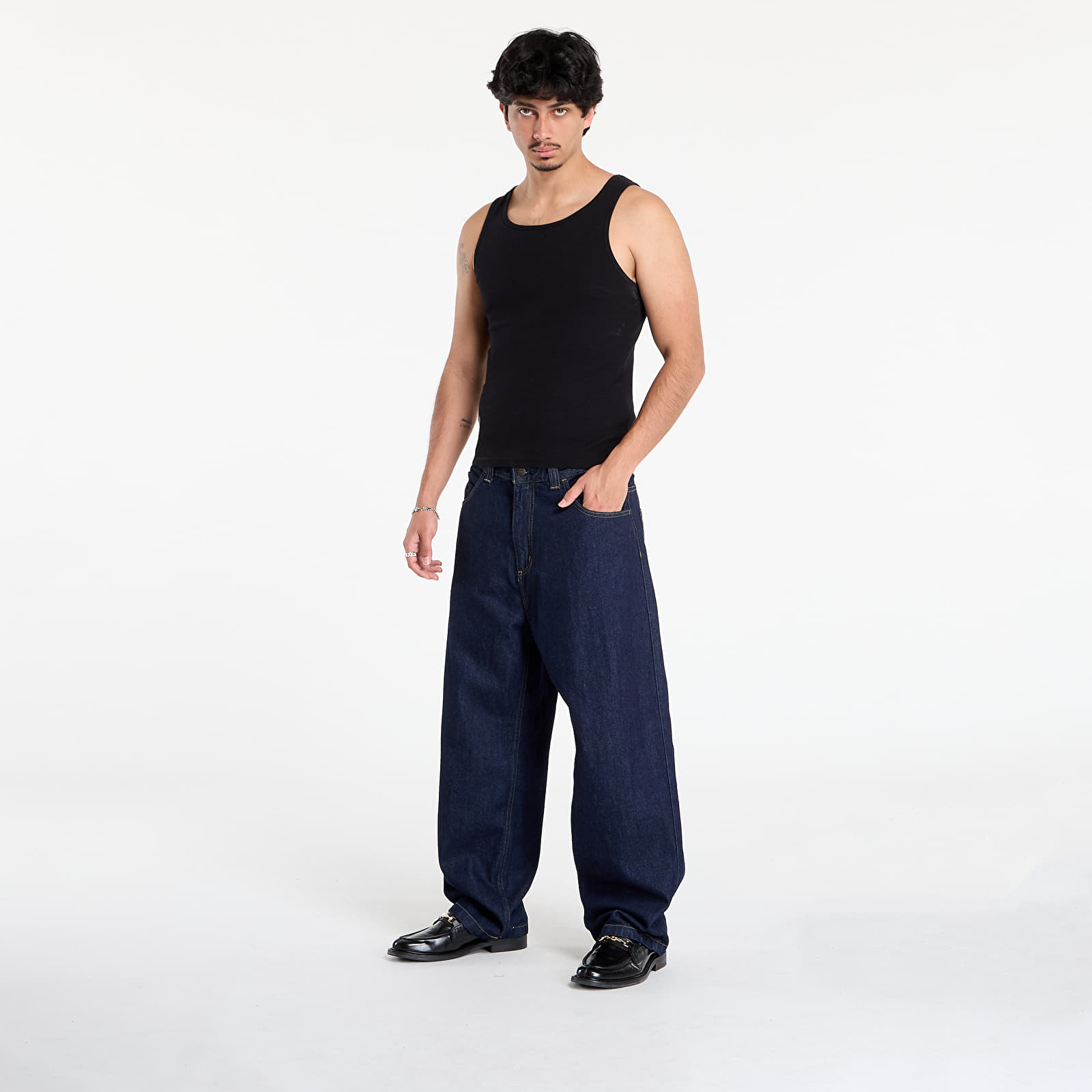Men's trousers Carhartt WIP Brandon Pant Blue Rinsed