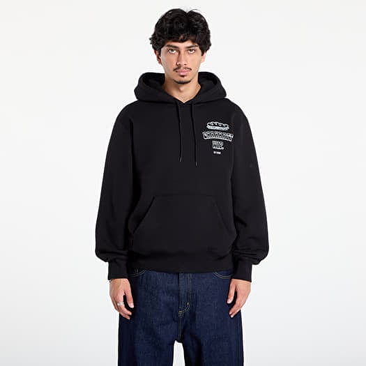 Carhartt WIP Hooded Sandwich Sweat Black/ Blue Fog