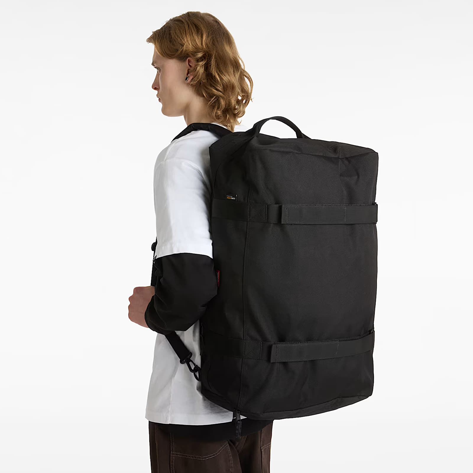 Men's Shoulder Bags Vans Skate Overnight Pack Black