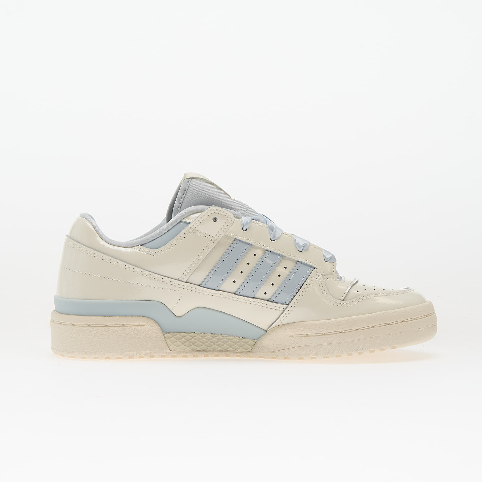 Women's sneakers and shoes adidas Forum Low Cl W Off White/ Halo Blue/ Off White