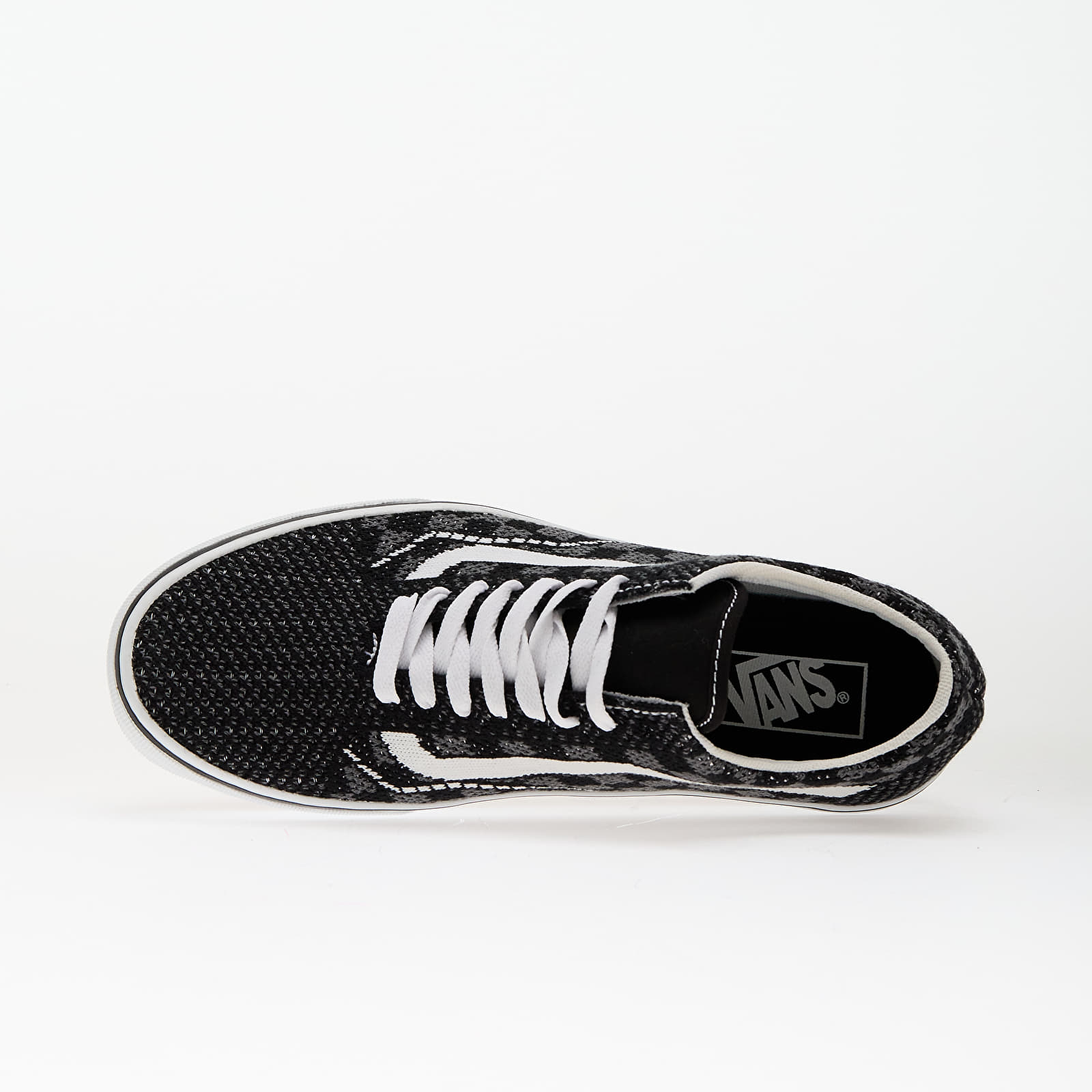 Turnschuhe und Schuhe für Männer Vans Old Skool EK Checkerboard Black/ Pewter