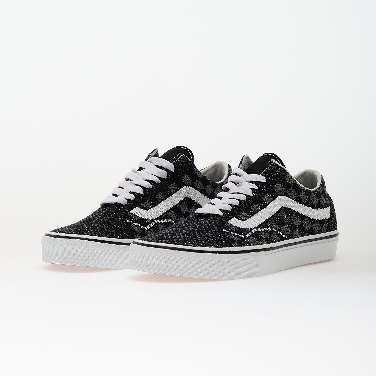 Turnschuhe und Schuhe für Männer Vans Old Skool EK Checkerboard Black/ Pewter