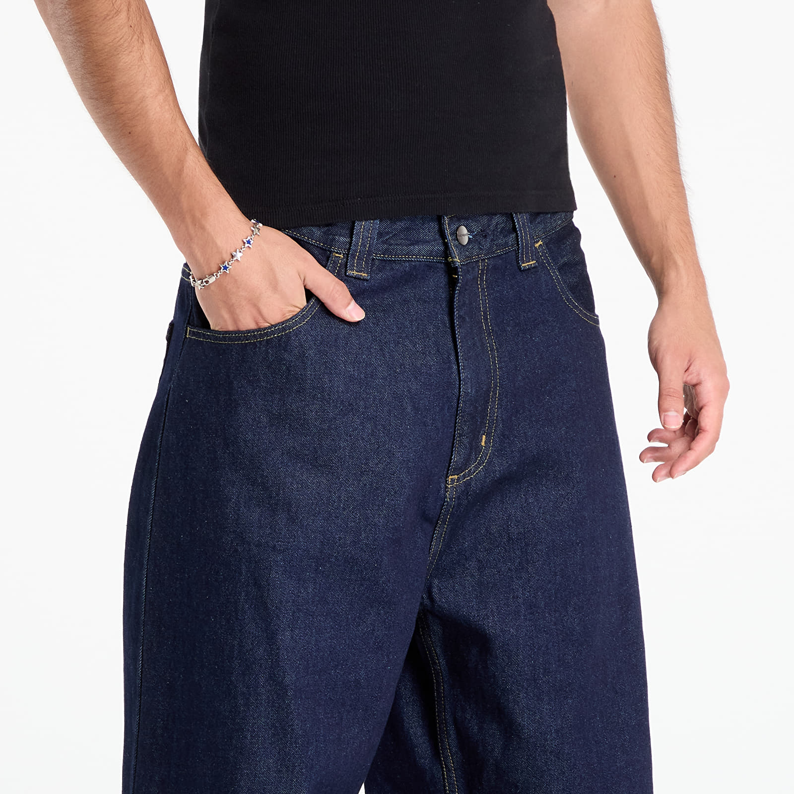 Men's trousers Carhartt WIP Brandon Pant Blue Rinsed