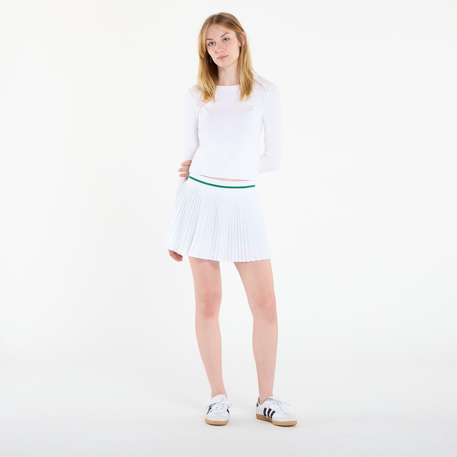 Women's skirts adidas Pleat Skirt Pro White