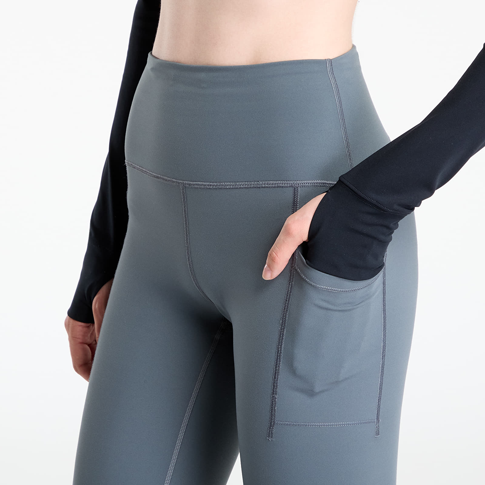 Дамски клин New Balance Sleek Pocket High Rise Legging 25" Graphite