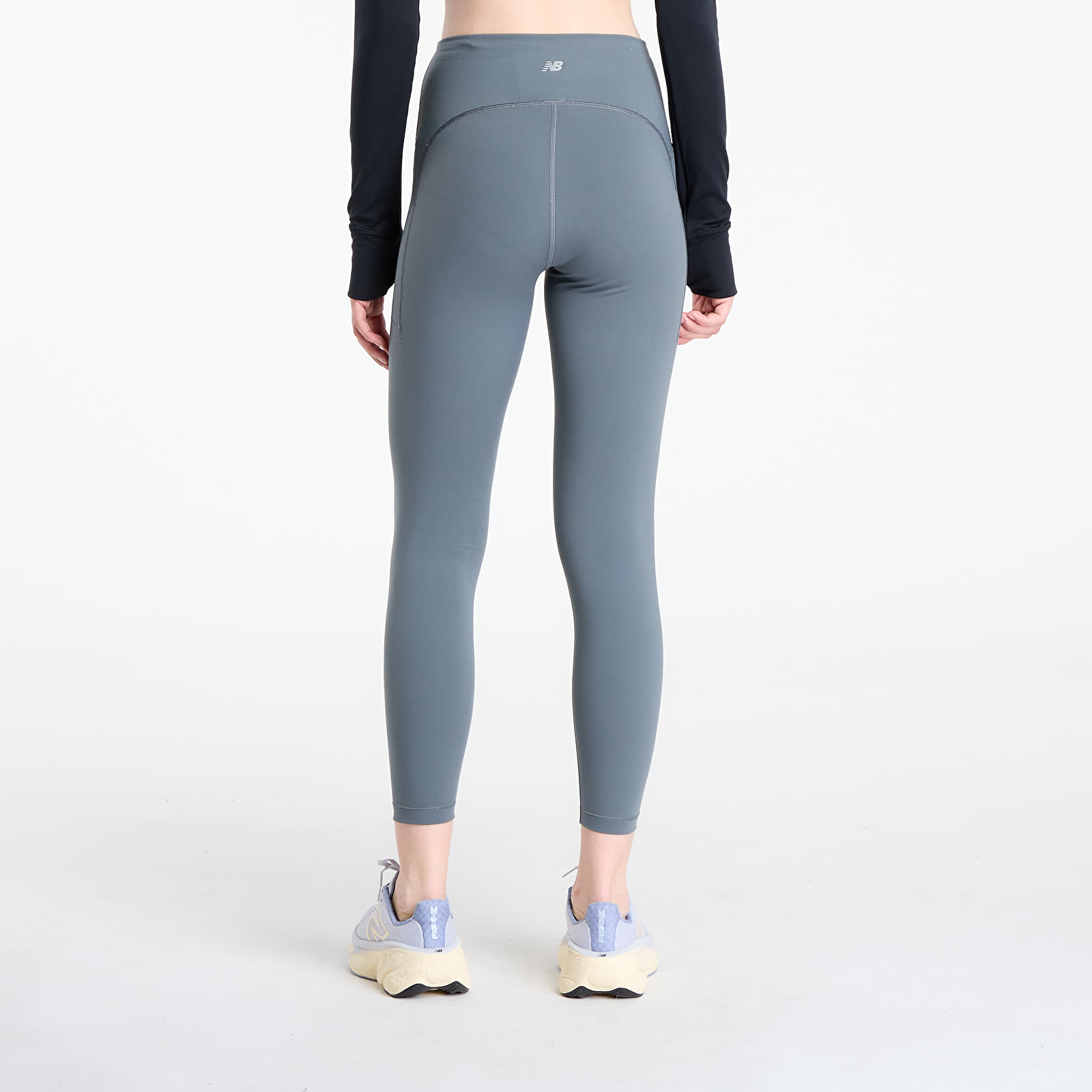 Дамски клин New Balance Sleek Pocket High Rise Legging 25" Graphite