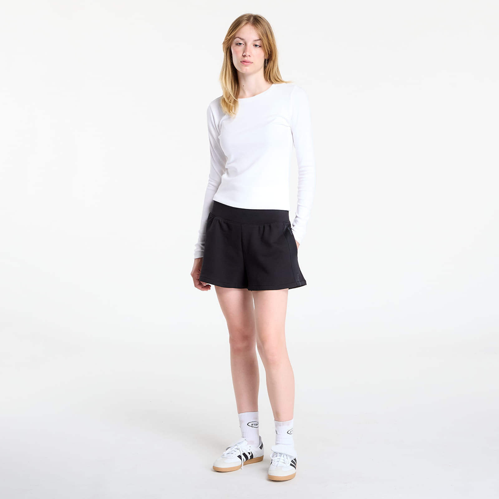 Women's Shorts Calvin Klein Sport Pw - Sweatshort Black