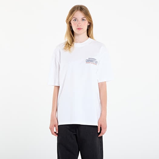 T-shirt Carhartt WIP S/S Arcan T-Shirt White Heavy Stone Wash