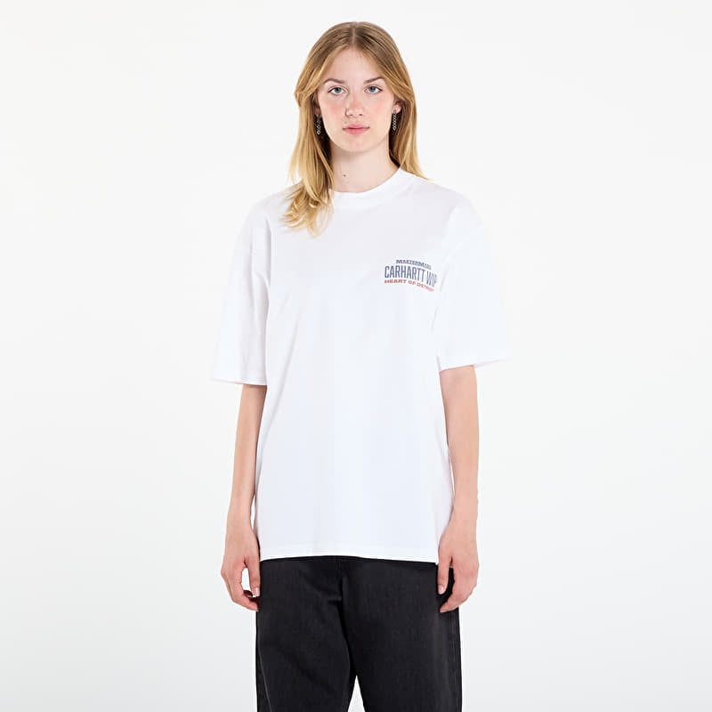 Carhartt WIP S/S Arcan T-Shirt White Heavy Stone Wash