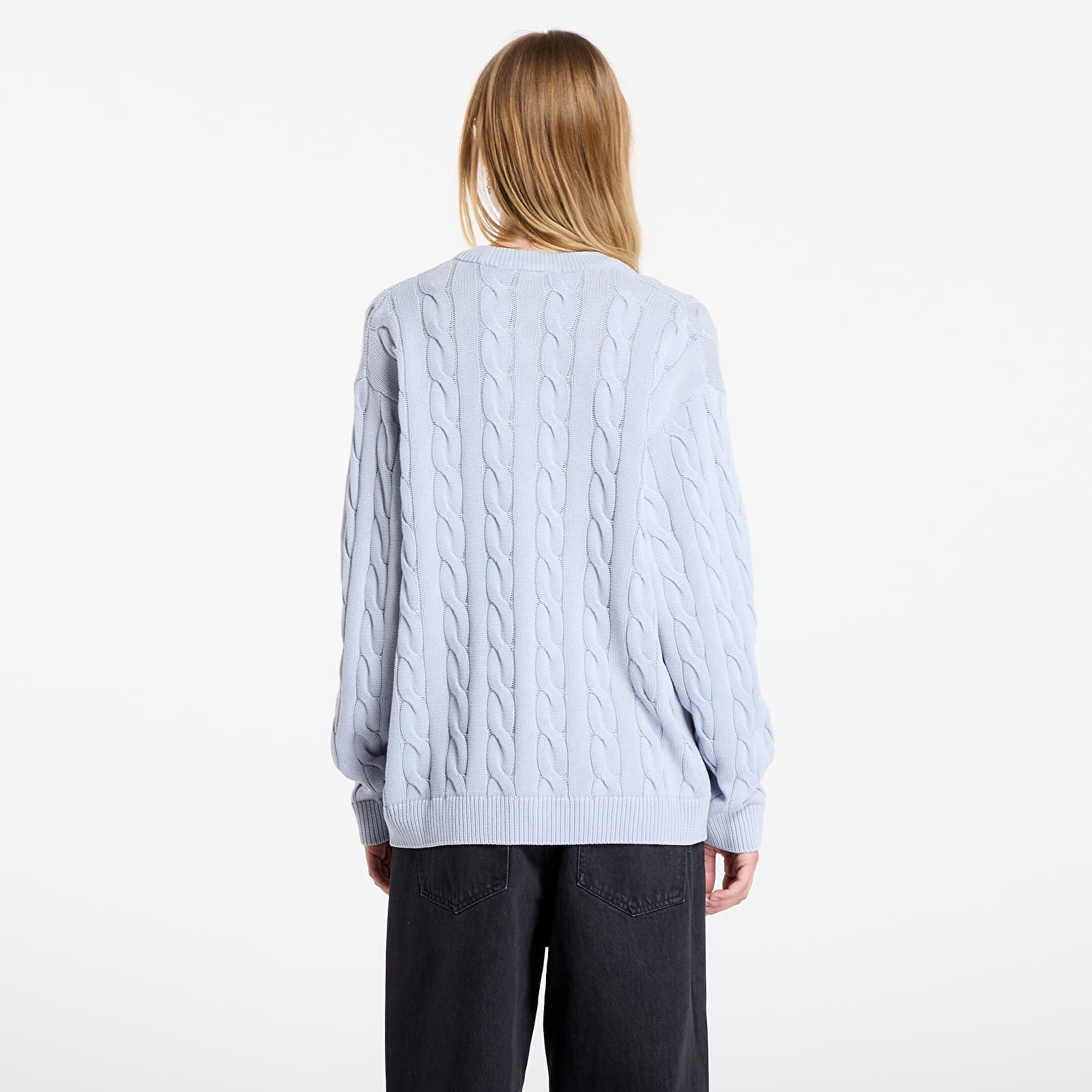 Kapuzenpullover und Sweatshirts für Männer Carhartt WIP Carter Cardigan Blue Fog Garment Dyed
