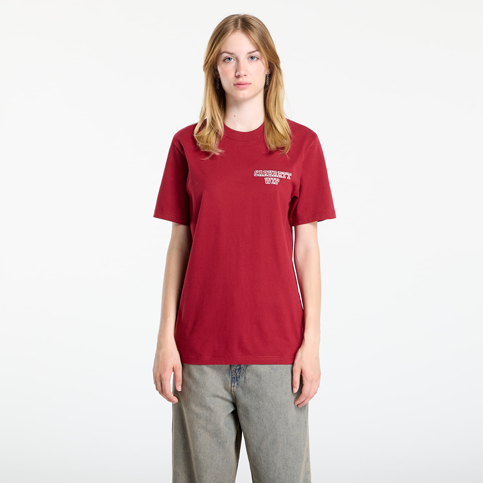 Men's T-shirts Carhartt WIP S/S Alumni T-Shirt Scarlet