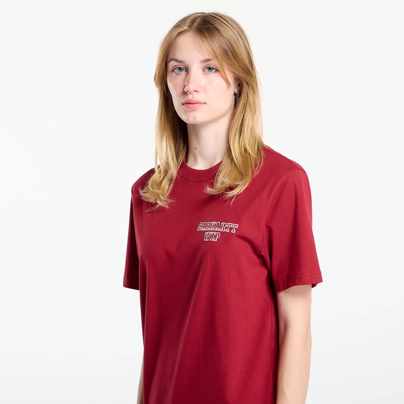 Men's T-shirts Carhartt WIP S/S Alumni T-Shirt Scarlet