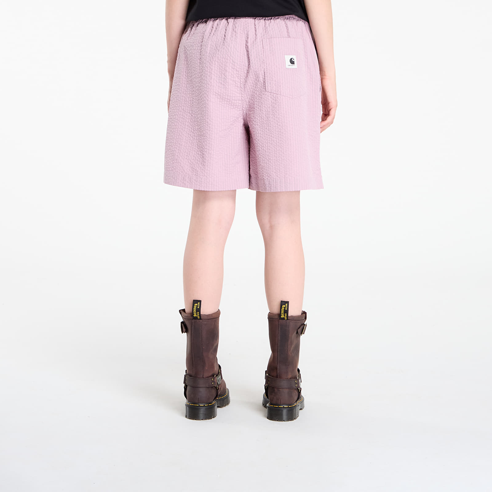 Dámske kraťasy Carhartt WIP W' Toland Short Toland Stripe/ Pink Fog