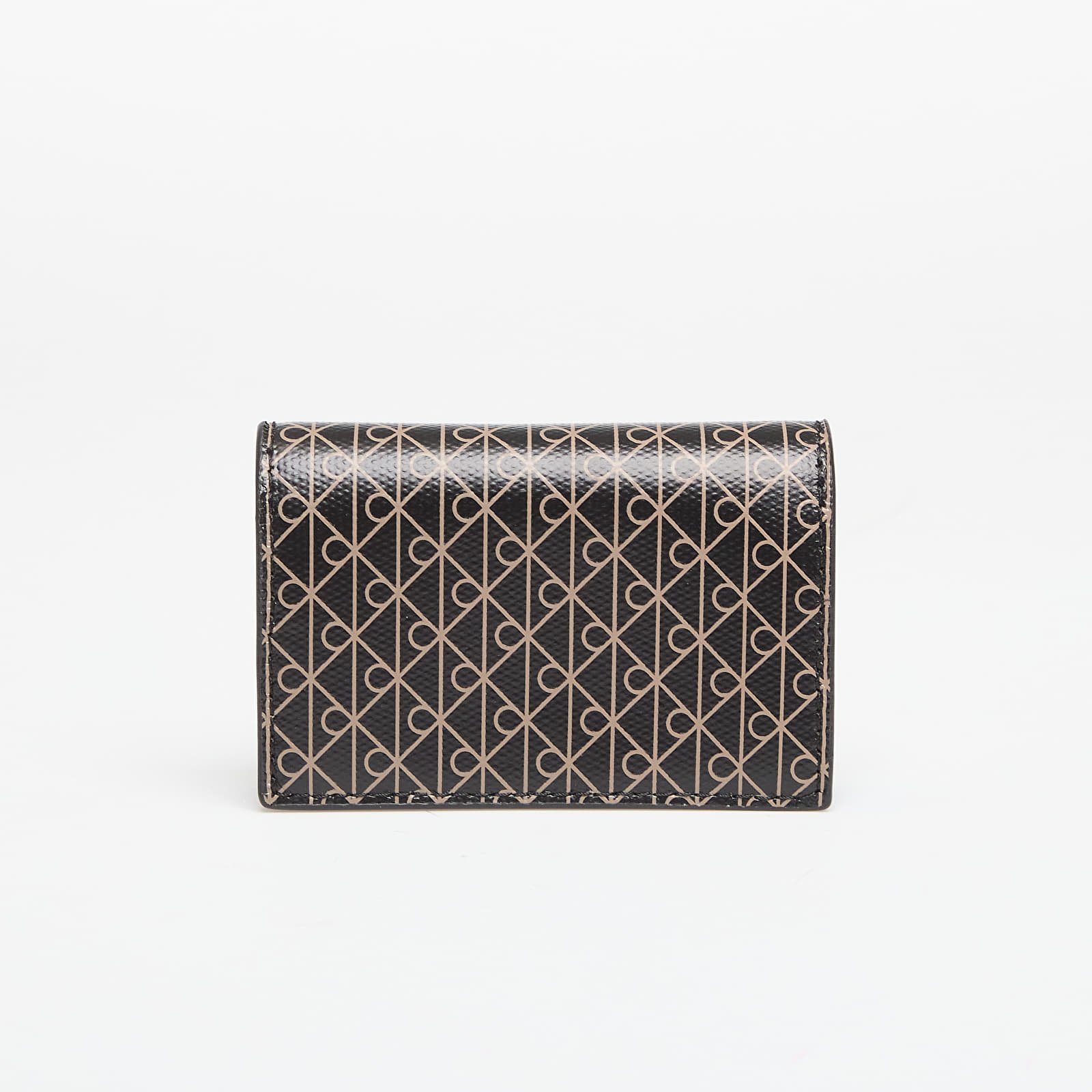 Geldbörsen für Männer Calvin Klein Emblem Aop Accordion Cardcase Black
