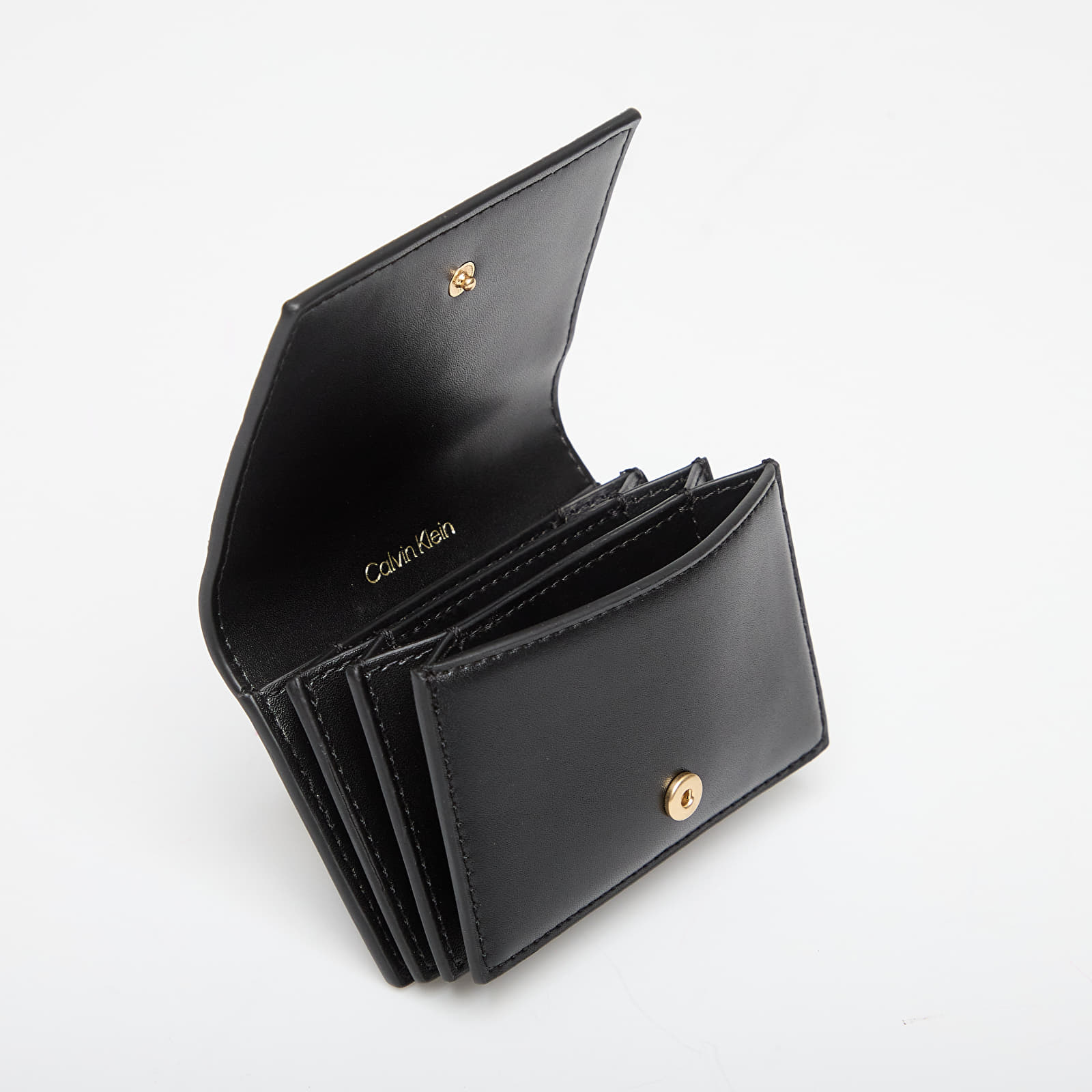 Geldbörsen für Männer Calvin Klein Emblem Aop Accordion Cardcase Black