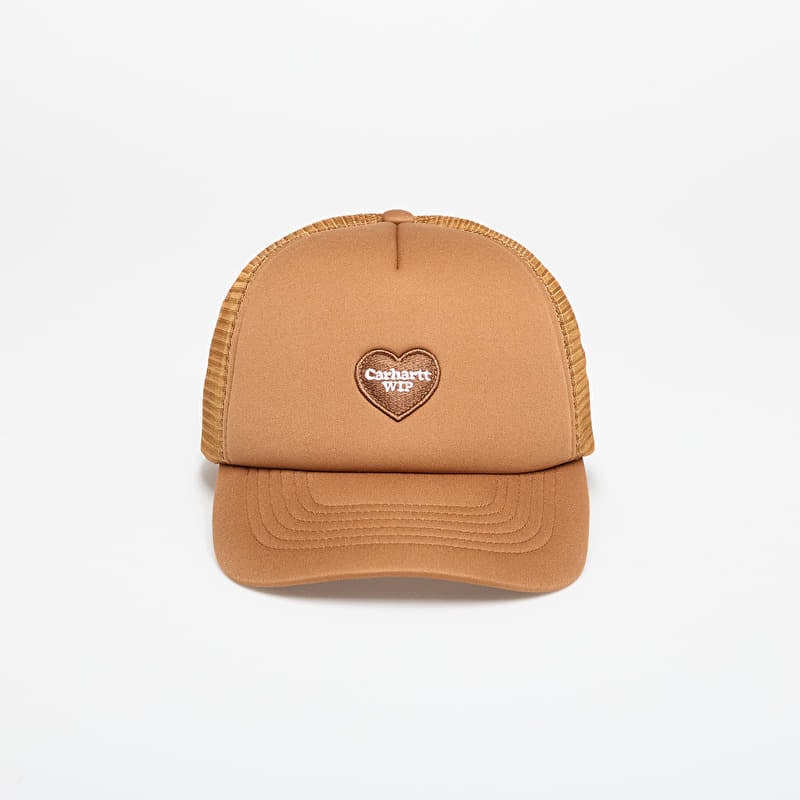 Кепка Carhartt WIP Heart Patch Trucker Cap Hamilton Brown