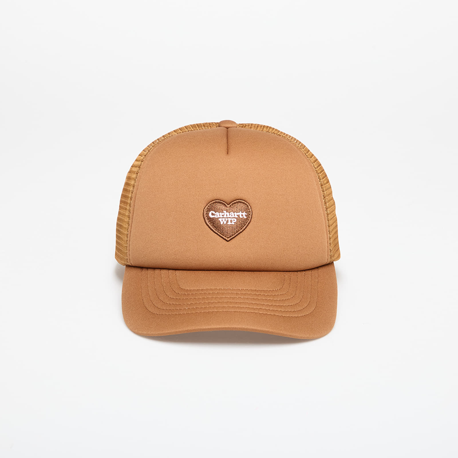 Kepsar för män Carhartt WIP Heart Patch Trucker Cap Hamilton Brown