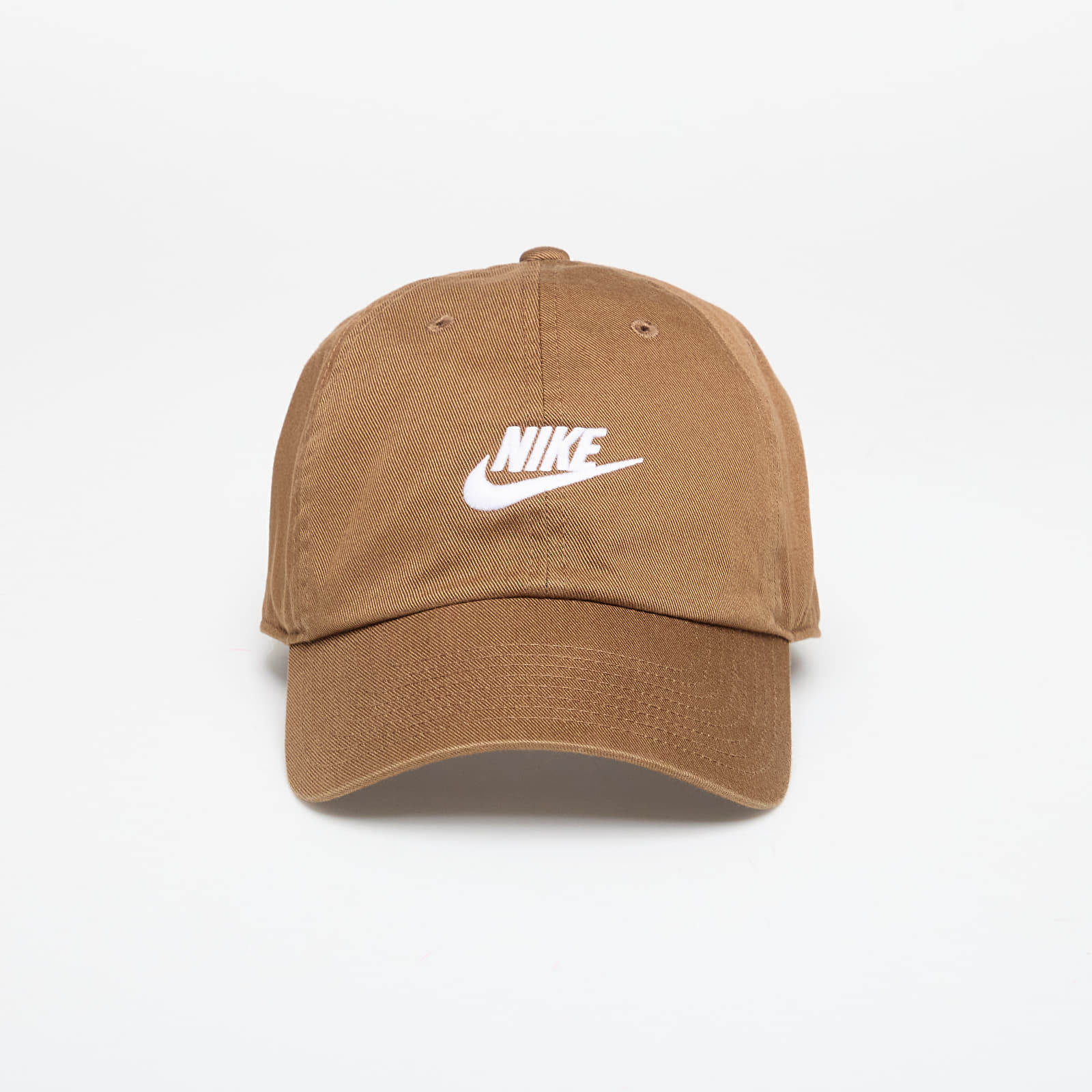 Baseball sapka Nike Club Unstructured Futura Wash Cap Mosswood Brown/ White L/XL akciós termékkép 1