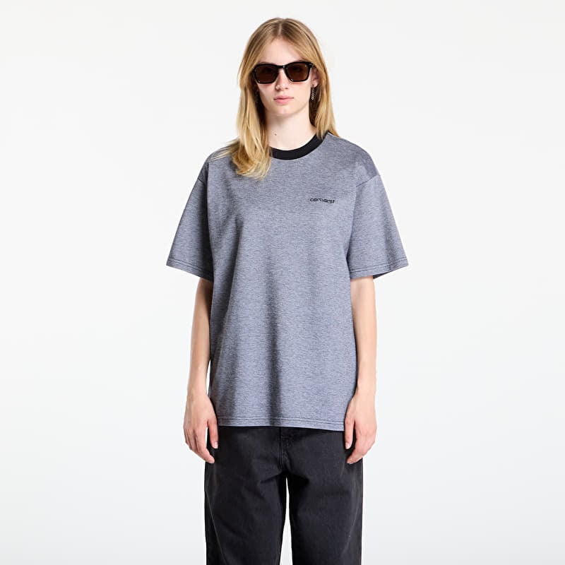 T-shirt Carhartt WIP S/S Piqué T-Shirt UNISEX Black/ White/ Black