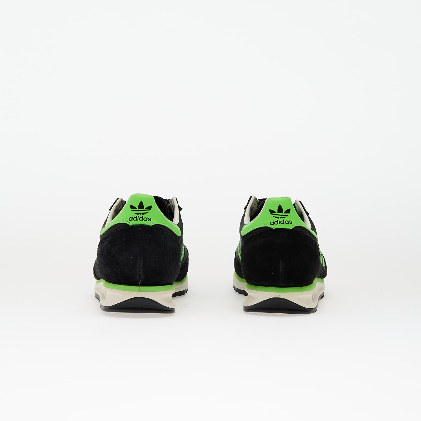 Men's sneakers and shoes adidas SL 72 Rs Core Black/ Semi Green/ Off White