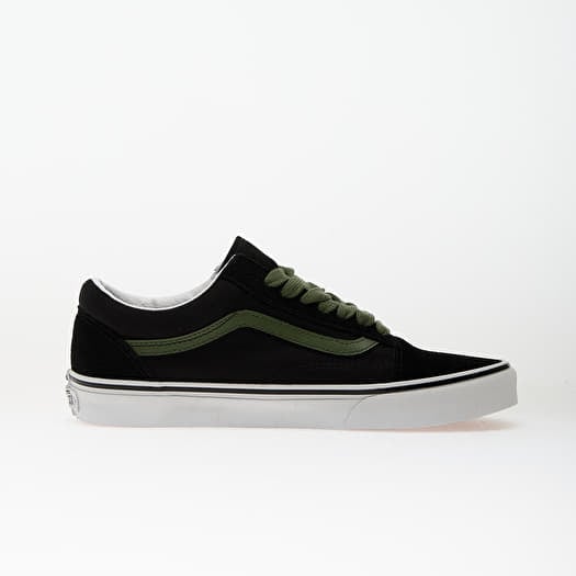 Men's sneakers and shoes Vans Old Skool Pop Black/ Green