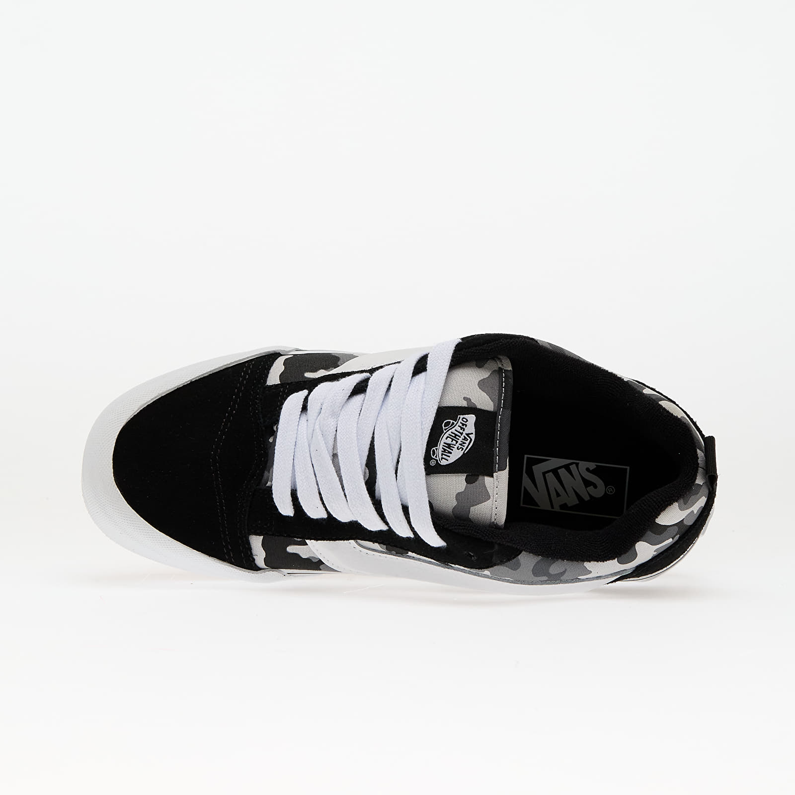 Чоловіче взуття Vans Knu Skool Camo Black/ White