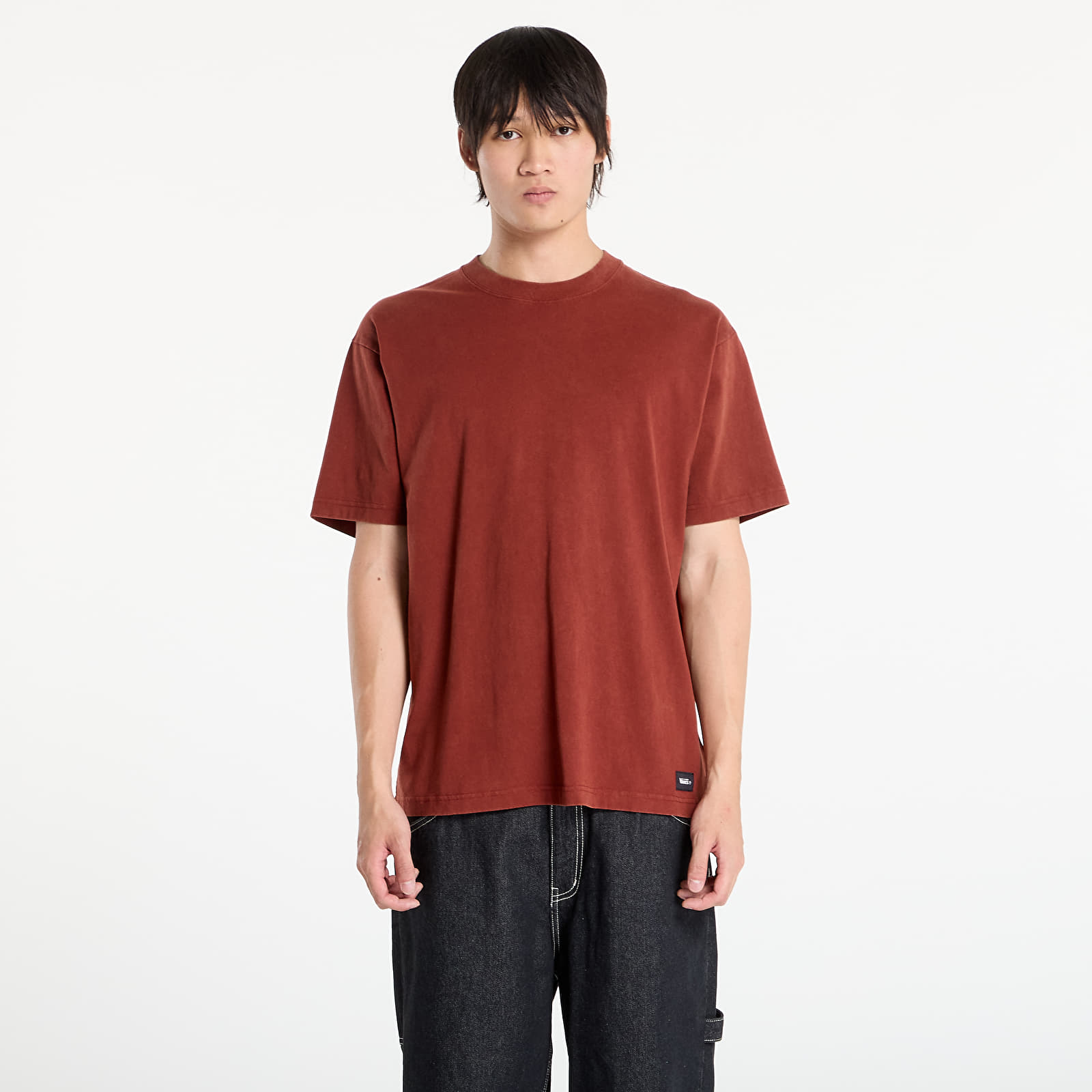 Magliette da uomo Vans LX SS Tee Neutral Olive