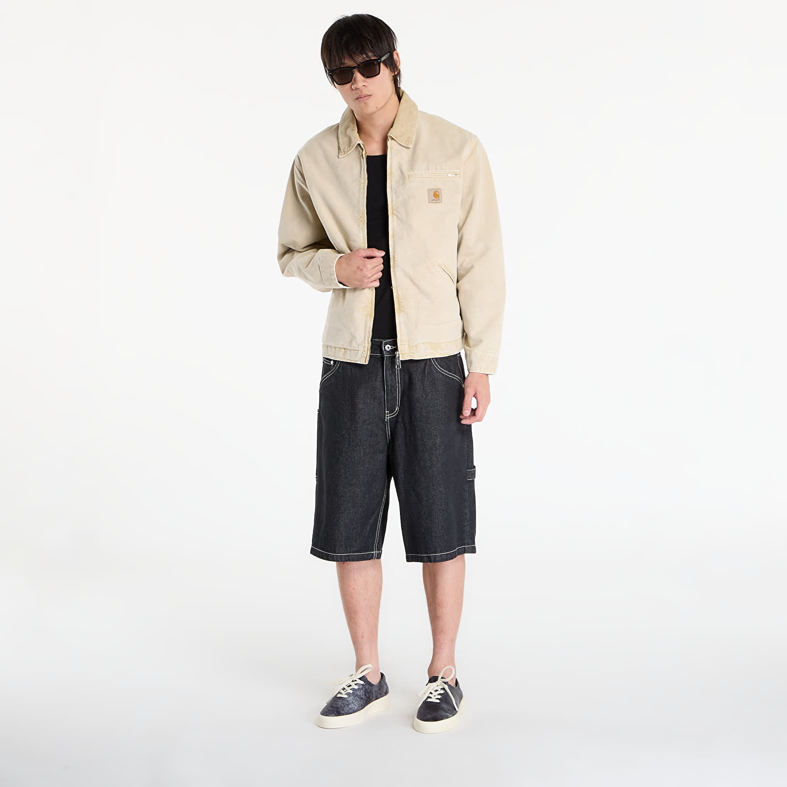 Jackets Carhartt WIP OG Detroit Jacket Dusty H Brown/ Dusty H Brown Chalk Wash