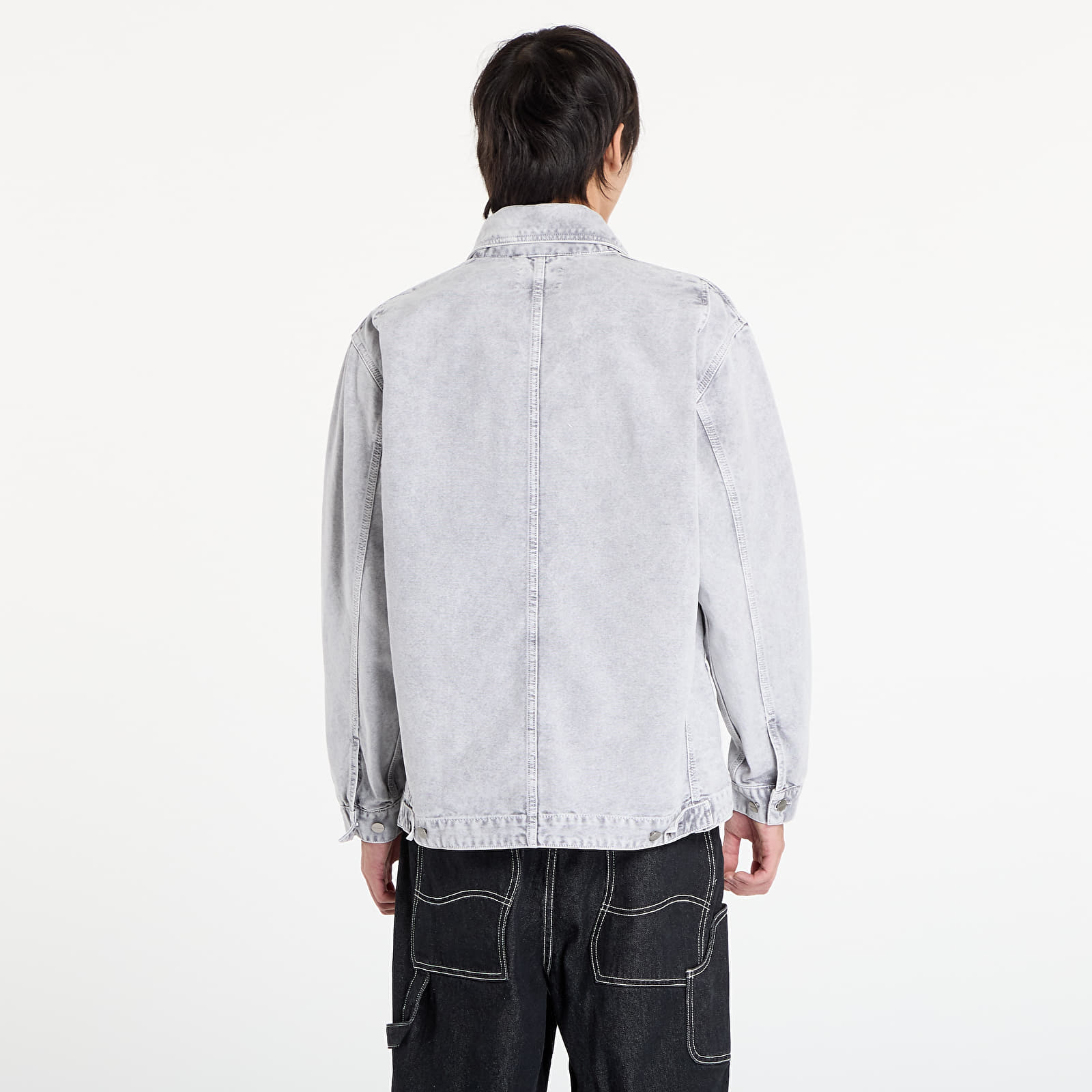Herrenjacken Carhartt WIP OG Arctic Jacket Black Chalk Wash