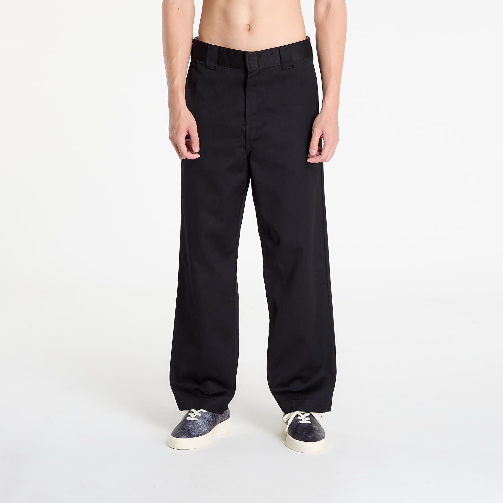 Pantalones de hombre Carhartt WIP Craft Pant Black Rinsed