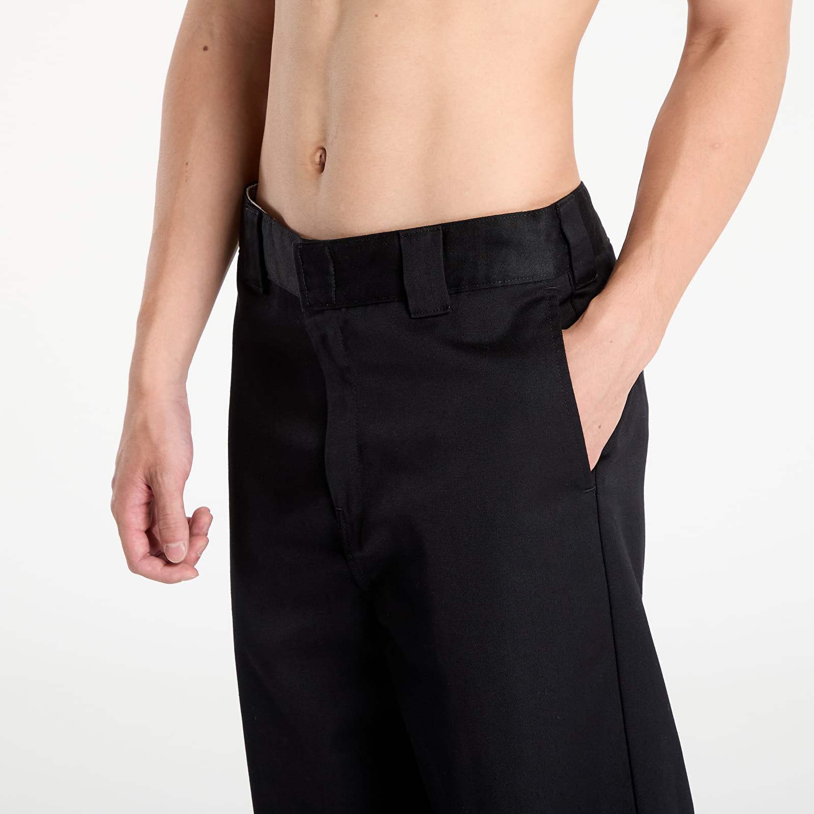 Pantalones de hombre Carhartt WIP Craft Pant Black Rinsed