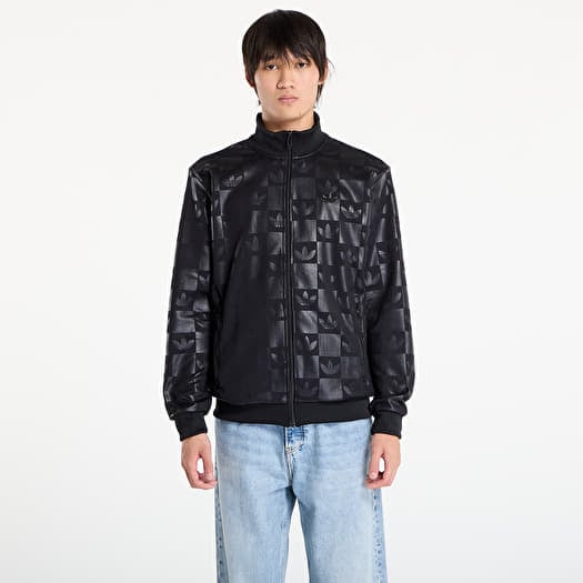 adidas Monogram All Over Print Regular Track Top Black