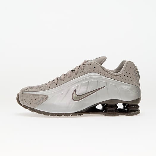 Nike Shox R4 Cave Stone/ Cave Stone-College Grey-Baroque Brown-Mtlc Silver-College Grey
