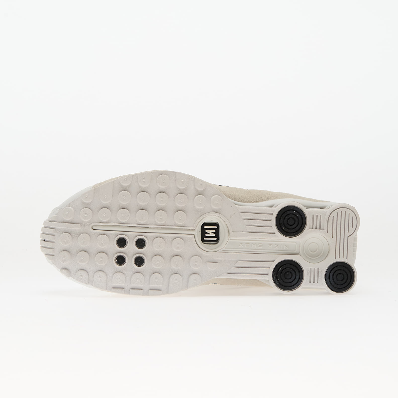 Scarpe donna Nike W Shox R4 Summit White/ Black-Lt Orewood Brn