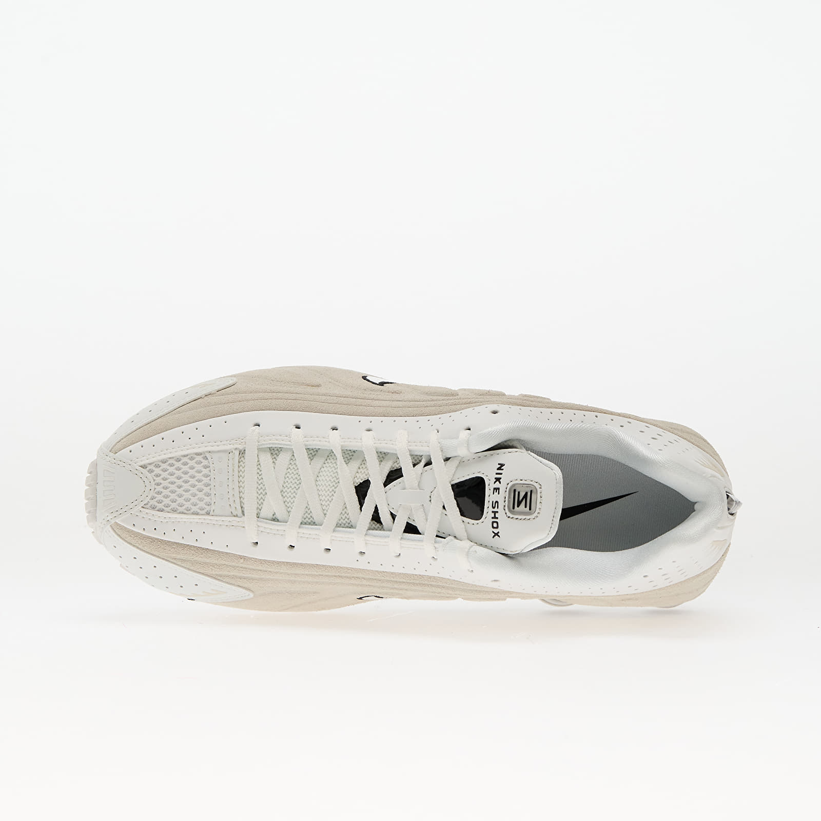 Scarpe donna Nike W Shox R4 Summit White/ Black-Lt Orewood Brn