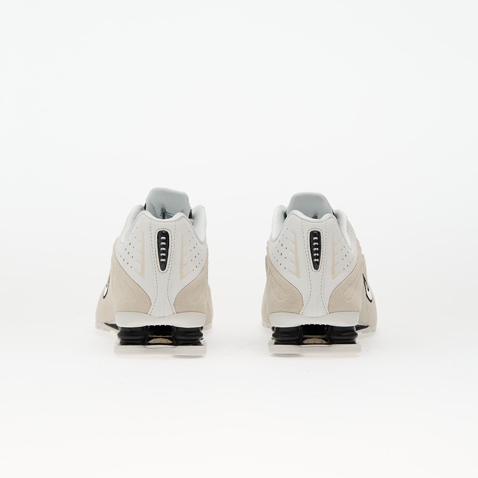 Scarpe donna Nike W Shox R4 Summit White/ Black-Lt Orewood Brn