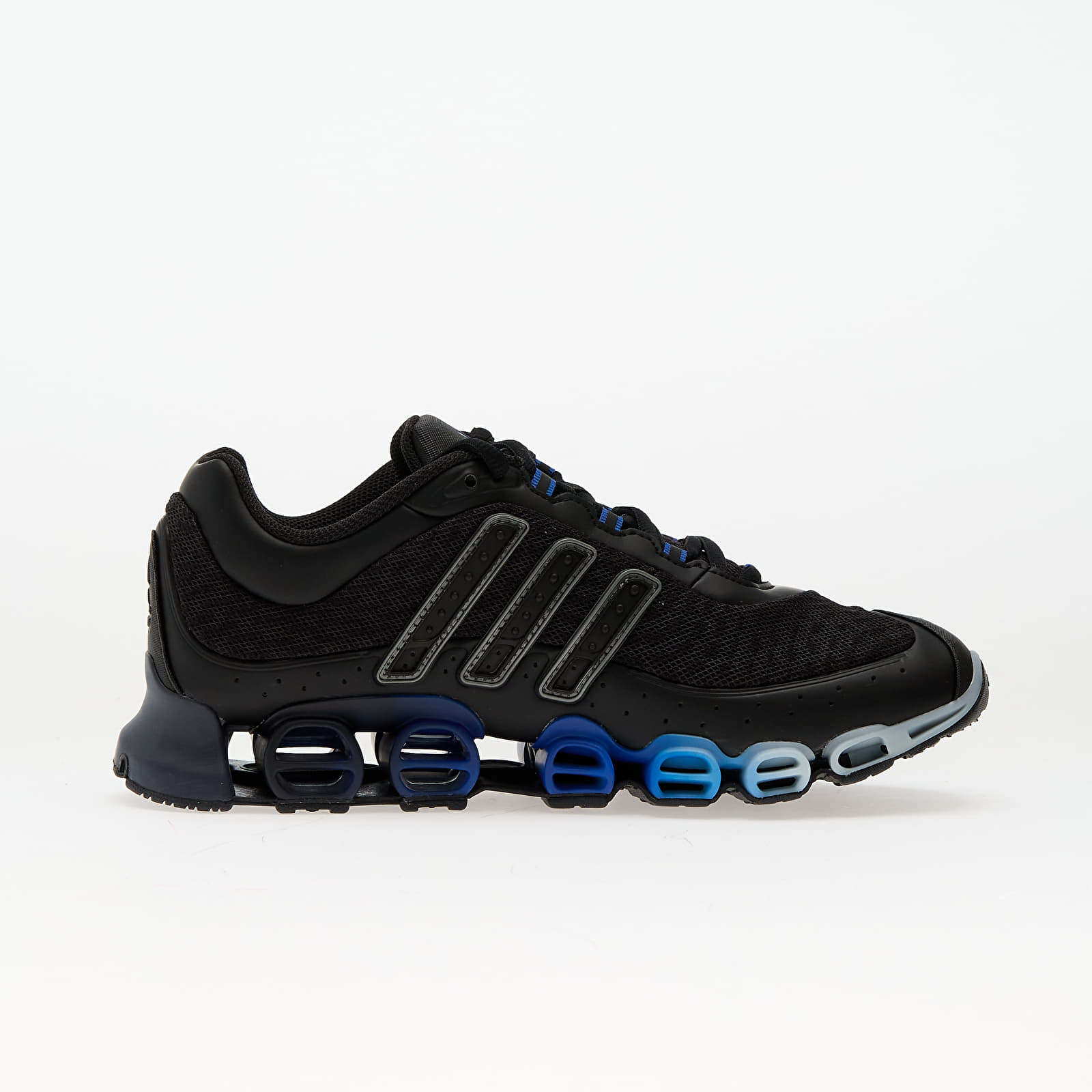 Men's sneakers and shoes adidas Megaride Core Black/ Iron Metalic/ Royal Blue