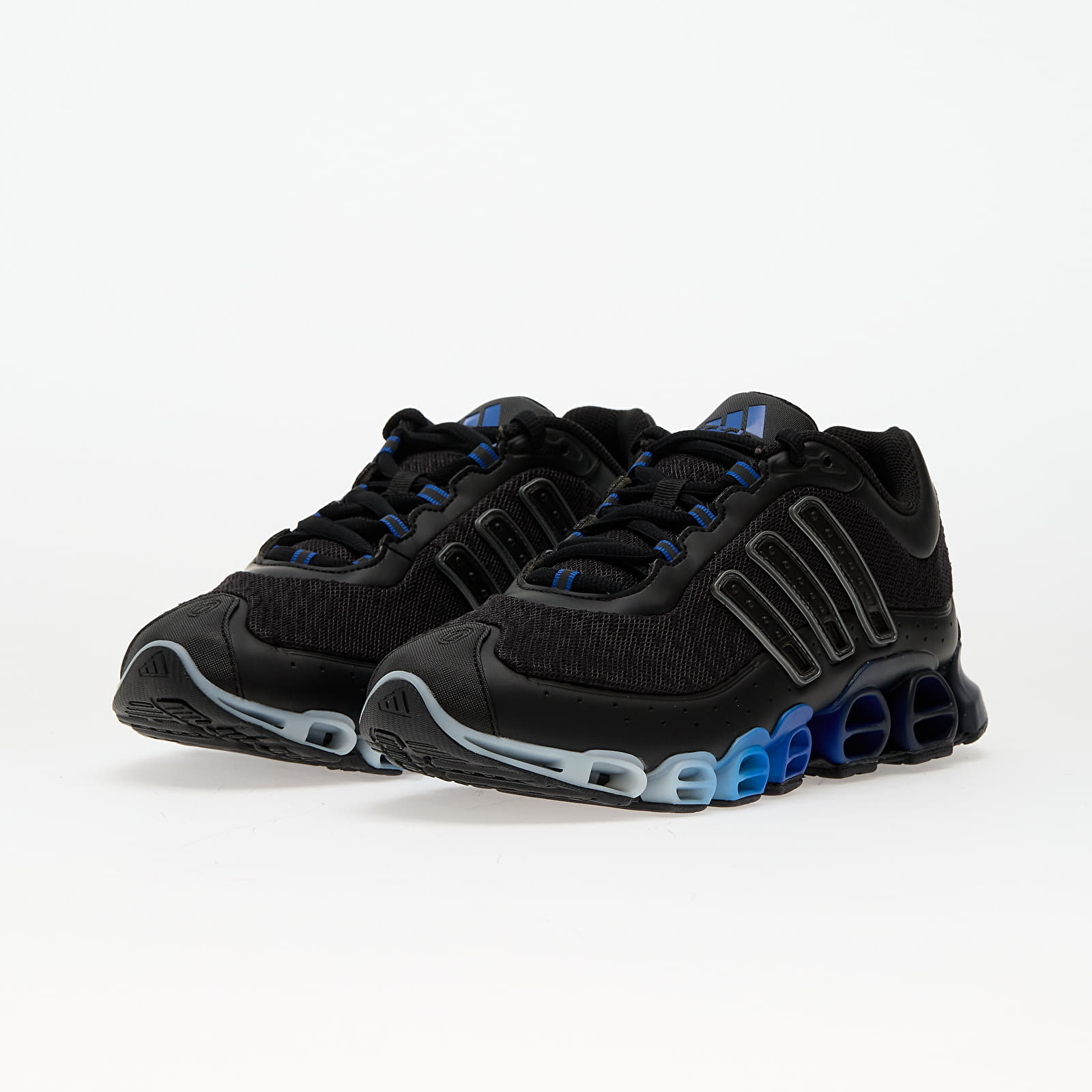 Men's sneakers and shoes adidas Megaride Core Black/ Iron Metalic/ Royal Blue