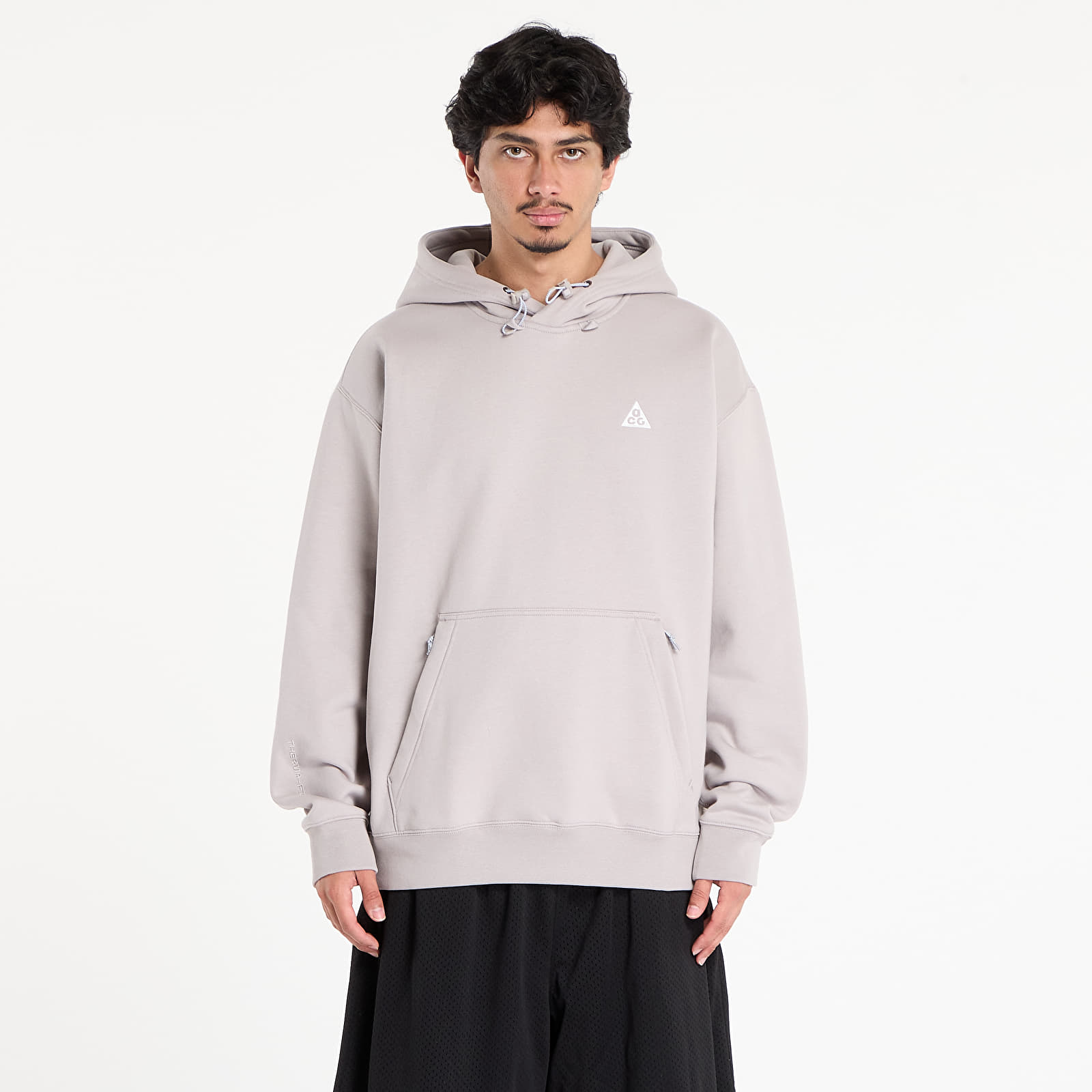 Men's hoodies and sweaters Nike ACG Therma-FIT Fleece Pullover Hoodie College Grey/ Football Grey/ Summit White