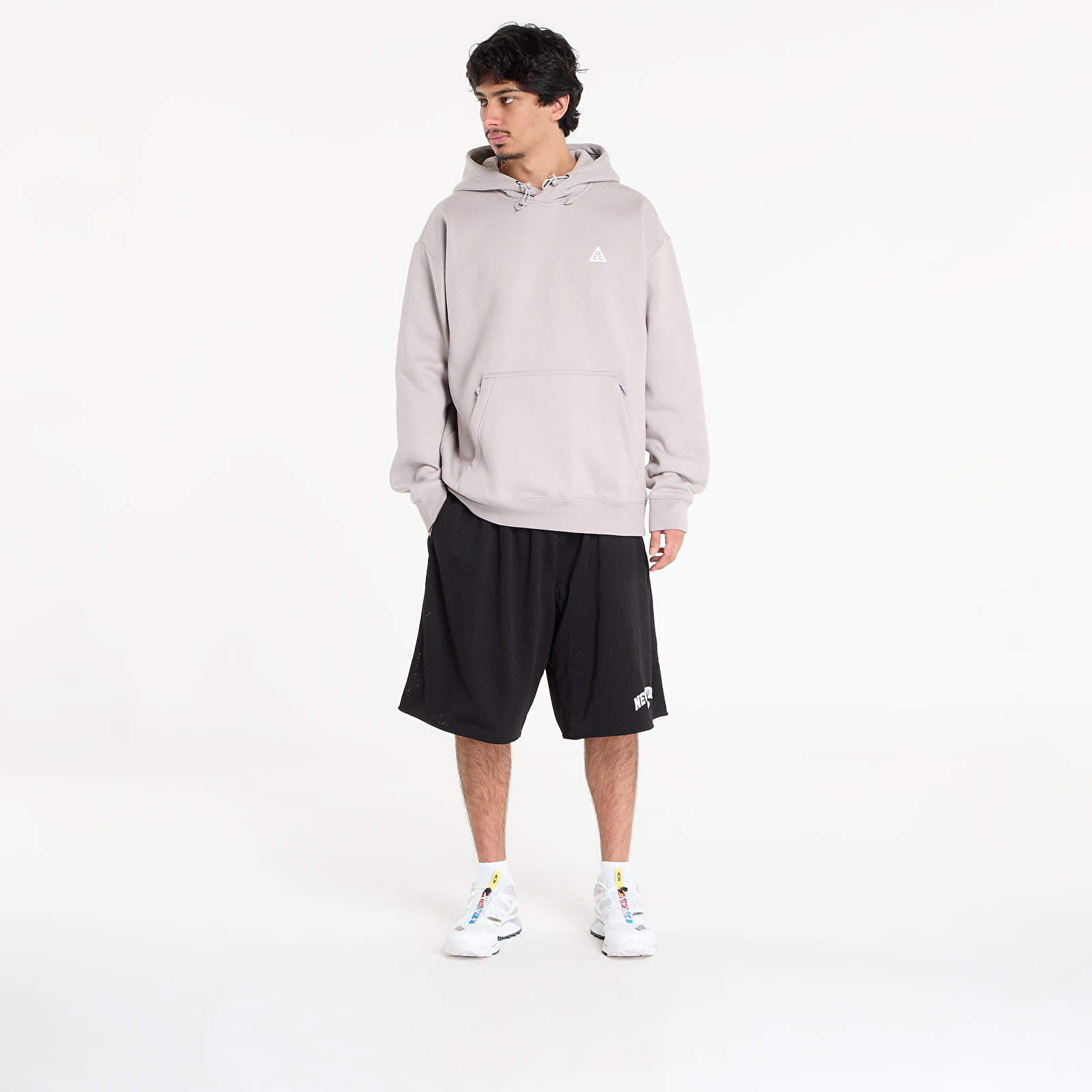 Men's hoodies and sweaters Nike ACG Therma-FIT Fleece Pullover Hoodie College Grey/ Football Grey/ Summit White