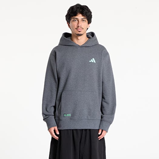 Sweatshirt adidas Mercedes - AMG Petronas Formula One Team Premium Sweat Hood Dark Grey Heather