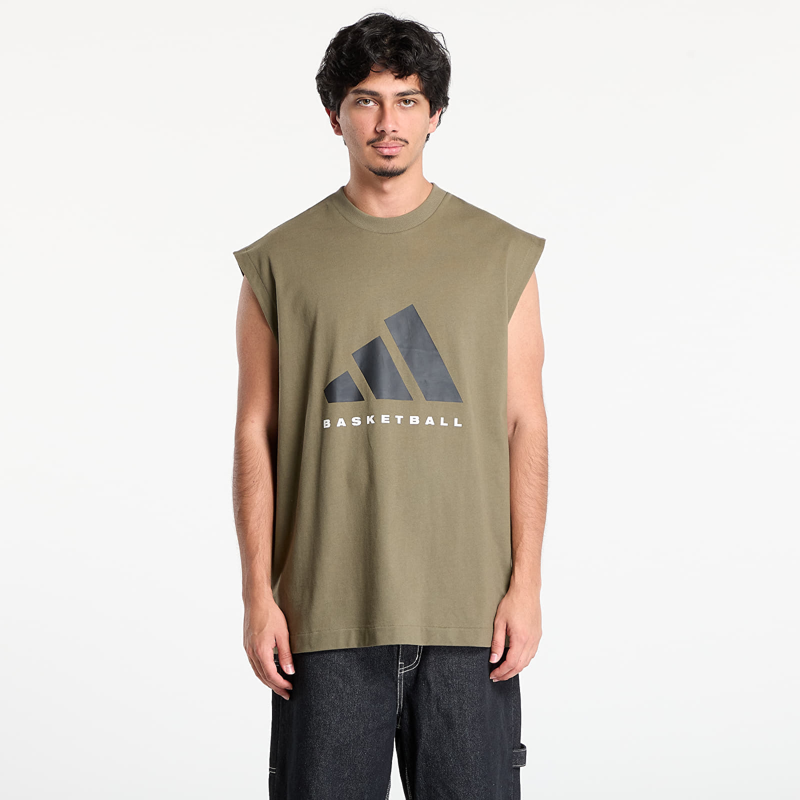 Adidas Basketball Sleeveless T-Shirt (Gender Neutral) L - adidas Performance - Modalova