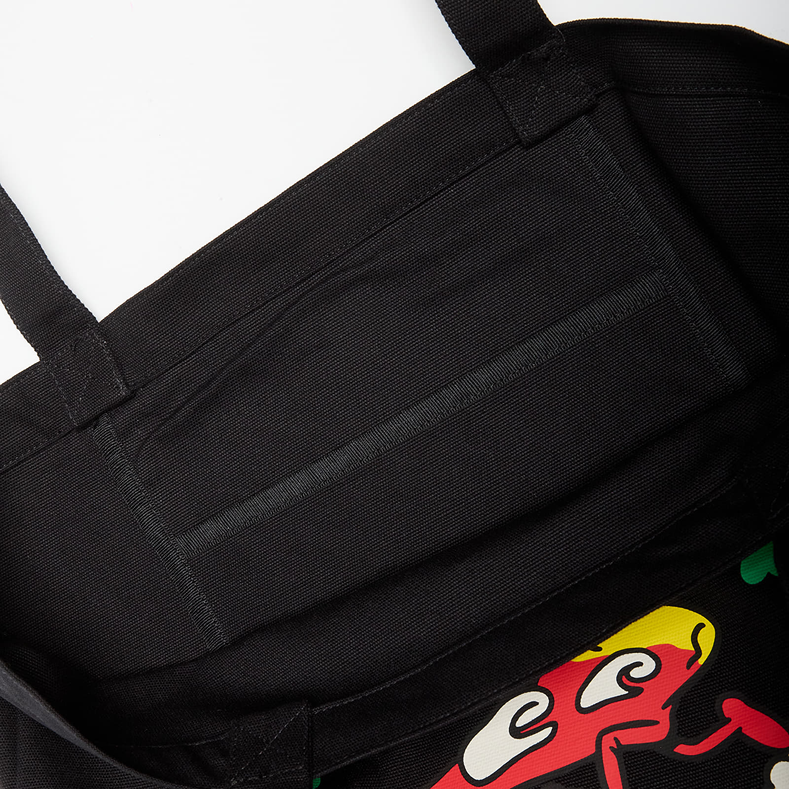 Umhängetaschen Carhartt WIP Canvas Graphic Tote Pronto Print/ Black