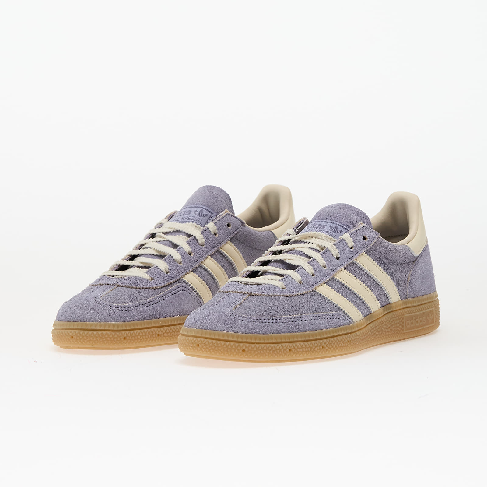 Women's sneakers and shoes adidas Handball Spezial W Silver Violet/ Crew White/ Gum4