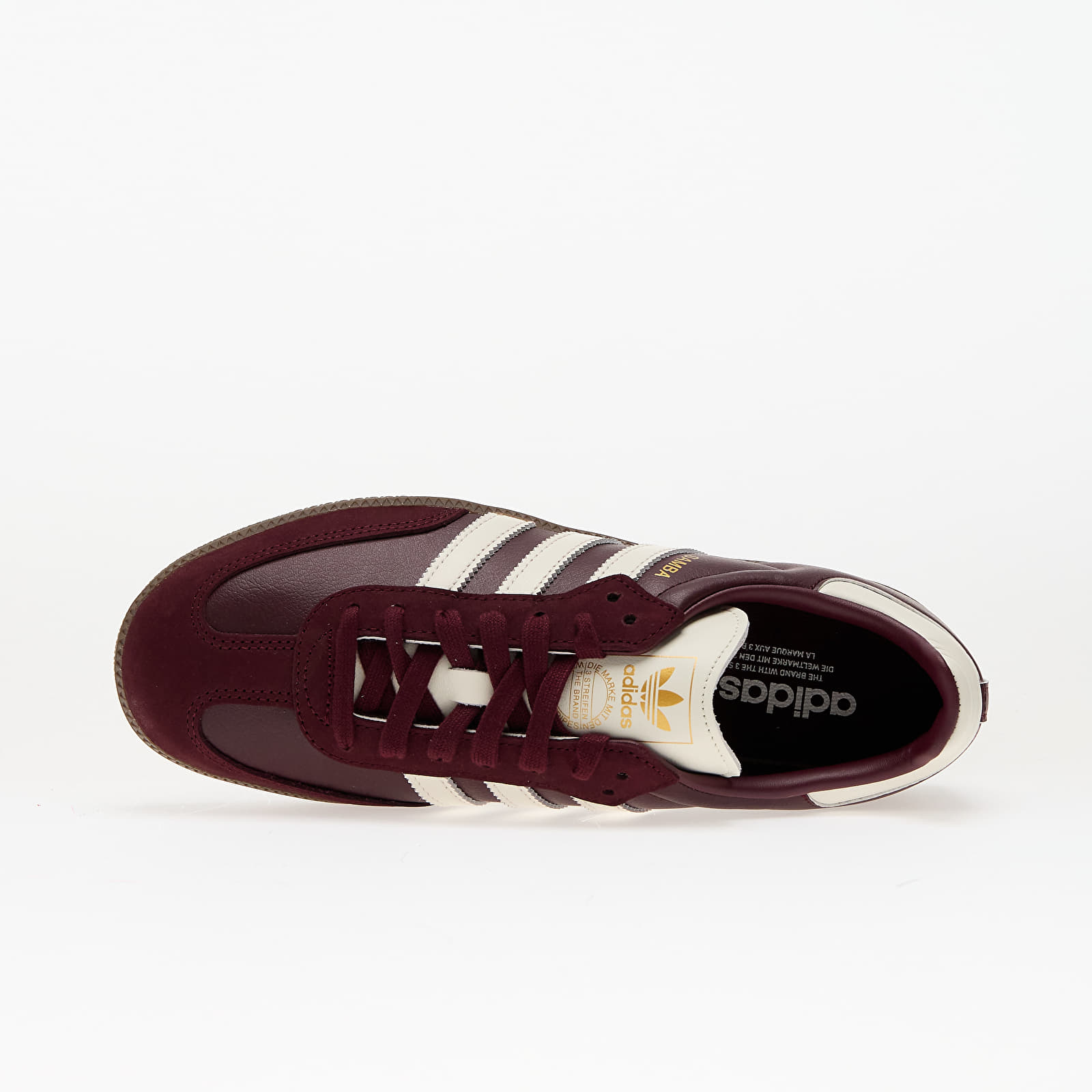 Zapatillas mujer adidas Samba OG W Maroon/ Off White/ Gum
