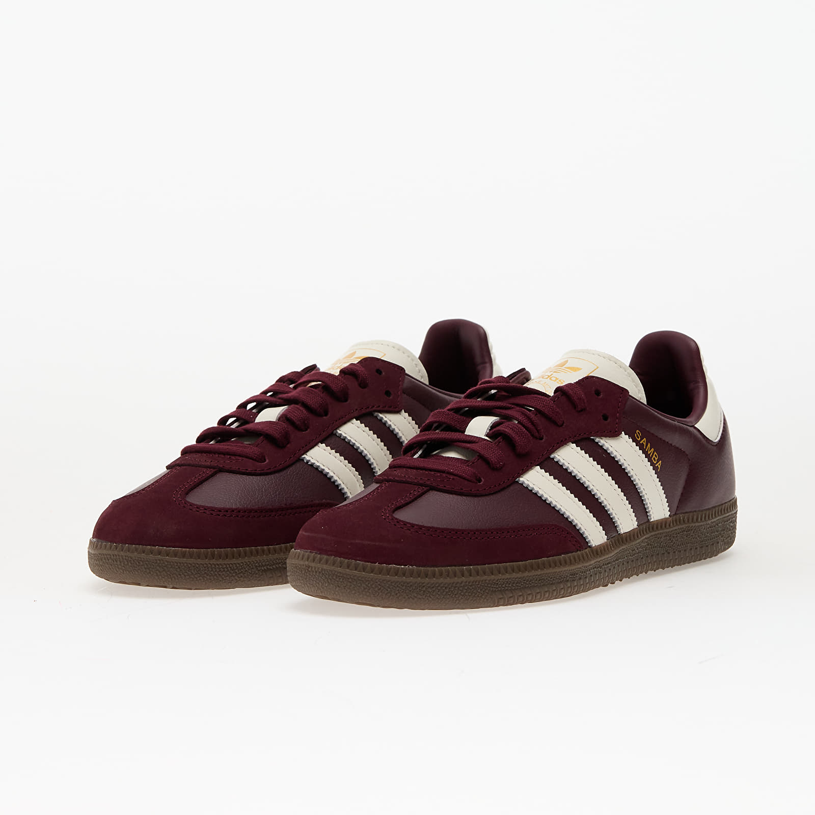 Zapatillas mujer adidas Samba OG W Maroon/ Off White/ Gum