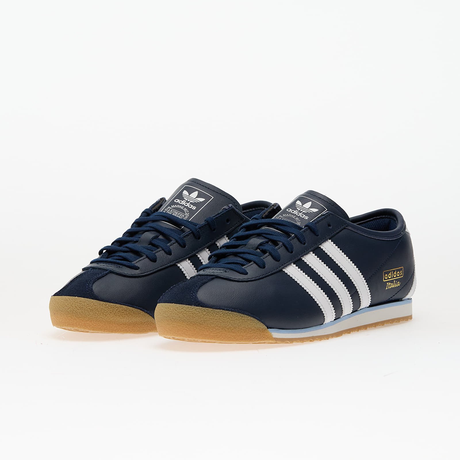 Men's sneakers and shoes adidas Italia 70S Night Indigo/ Ftw White/ Gum