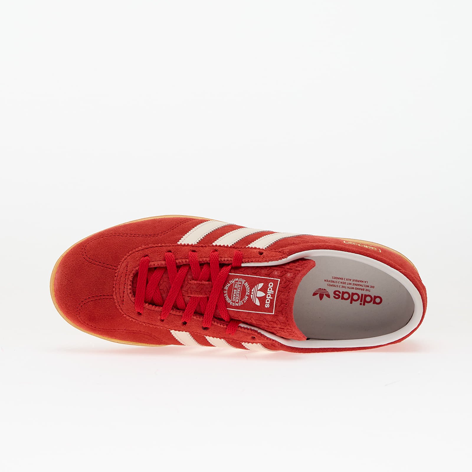 Women's sneakers and shoes adidas Gazelle Lo Pro W Better Scarlet/ Ftw White/ Gum