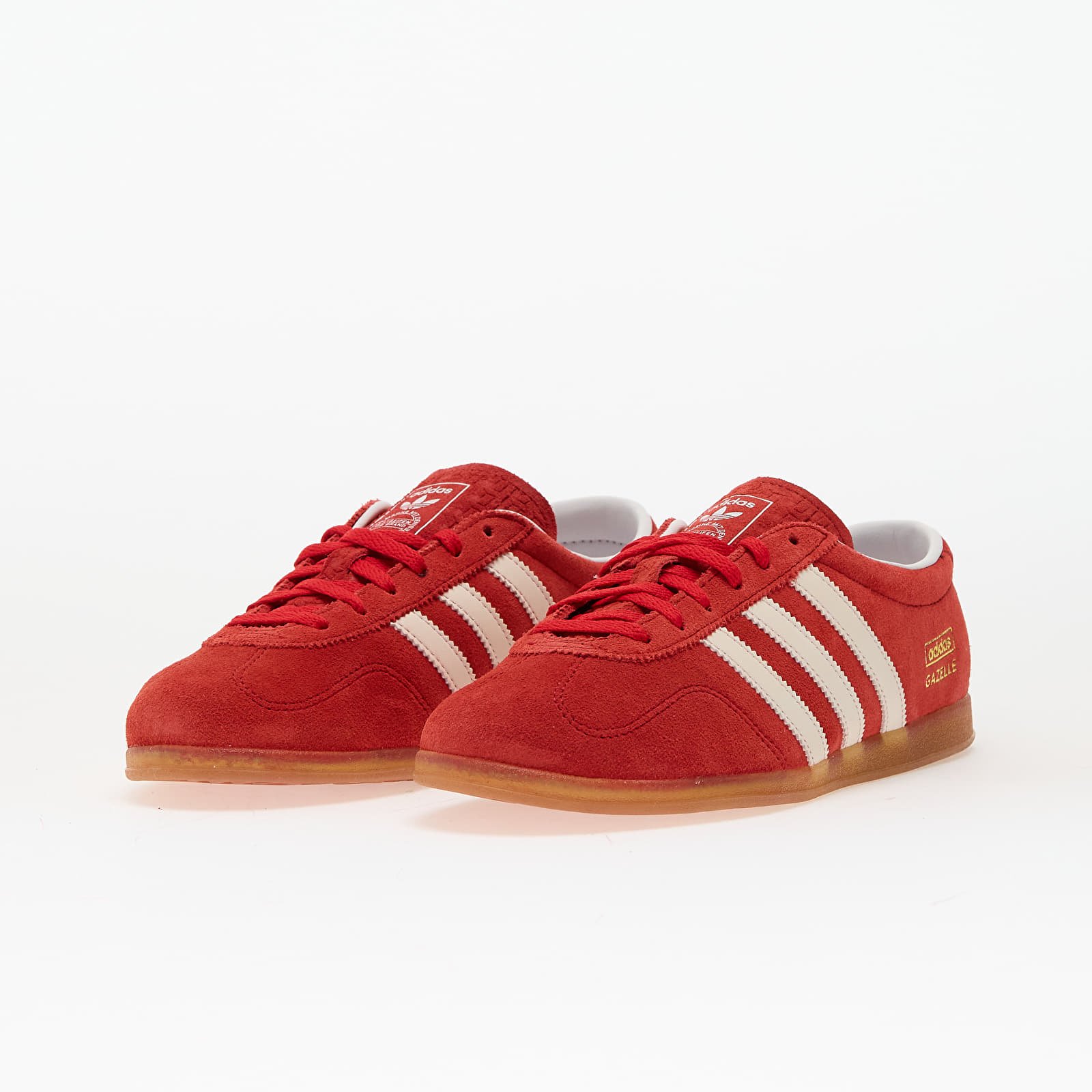 Women's sneakers and shoes adidas Gazelle Lo Pro W Better Scarlet/ Ftw White/ Gum