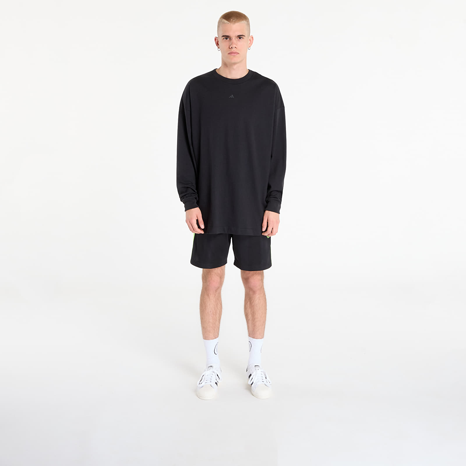 T-Shirts Männer adidas Basketball Long Sleeve Tee (Gender Neutral) Black